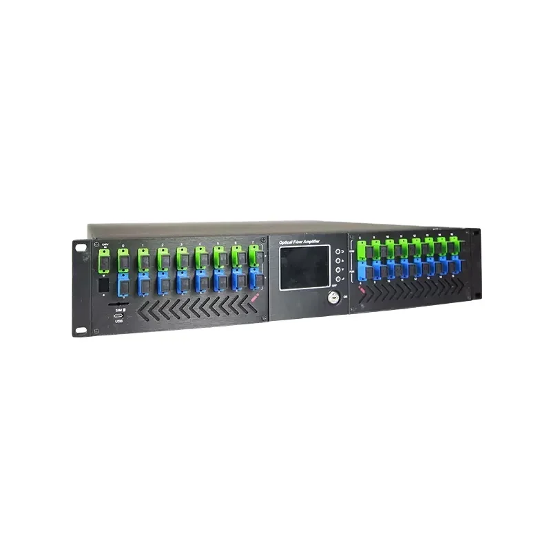 DIGICAST EDFA 16 ports 23dbm 1550nm high power EDFA WDM CATV EDFA