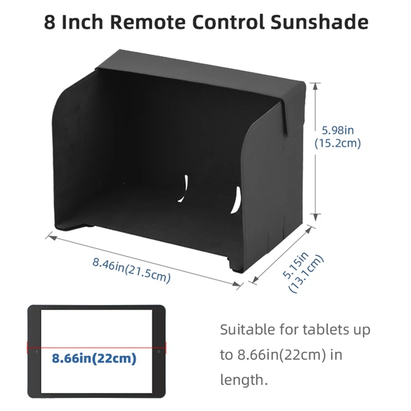 Remote Control Sun Hood For MINI 3 PRO Sun Hood Folding Sunshade Phone Holder Drone Accessories