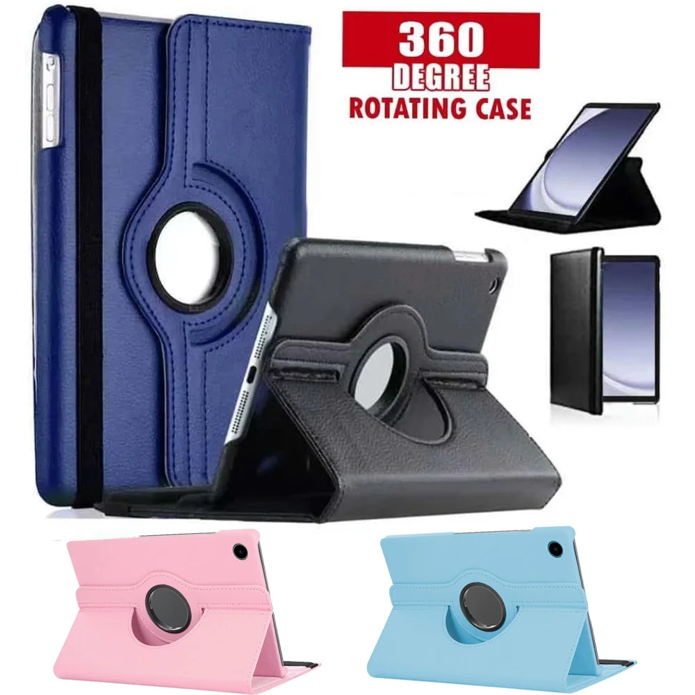 Image of Lederhülle für Samsung Tab A11 Plus 2025 A9 8,7 Zoll, Samsung Tab S6 Lite 10,4 Zoll, S9 S10 FE 10,9 Zoll, S8 S7 11 Zoll, A7 Lite Hüllen und Schutzhüllen