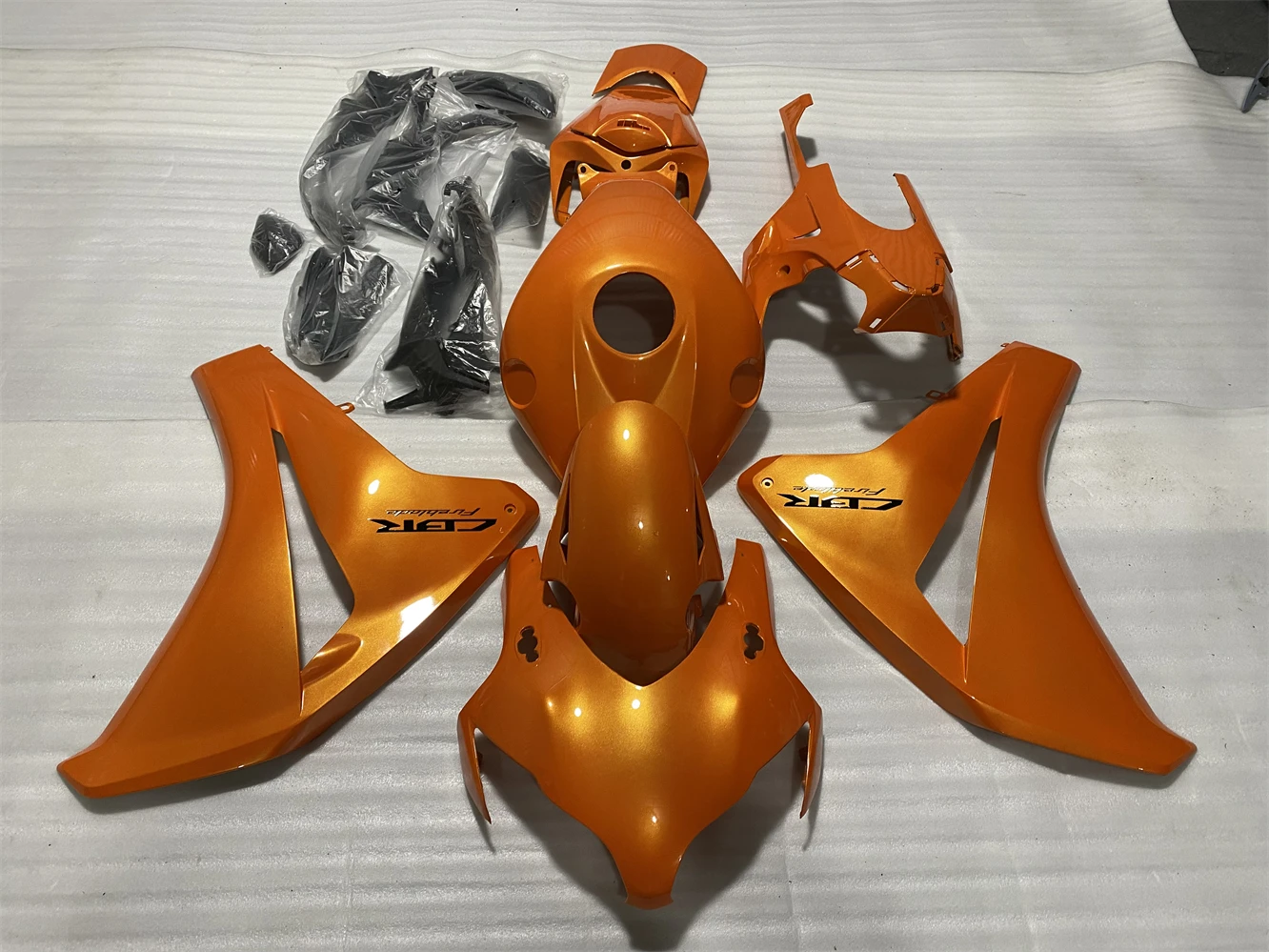 Motorcycle fairing fits the CBR1000RR 2008 2009 2010 2011 CBR1000 08 09 10 11 year body fairing orange motorcycle housing