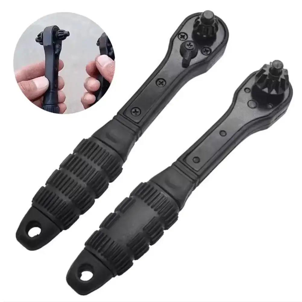 2 In 1 Electric Drill Special Chuck Key Wrench Labor-saving Accessories Ratchet Handgun Three-jaw Quick Disassembly Key Drill