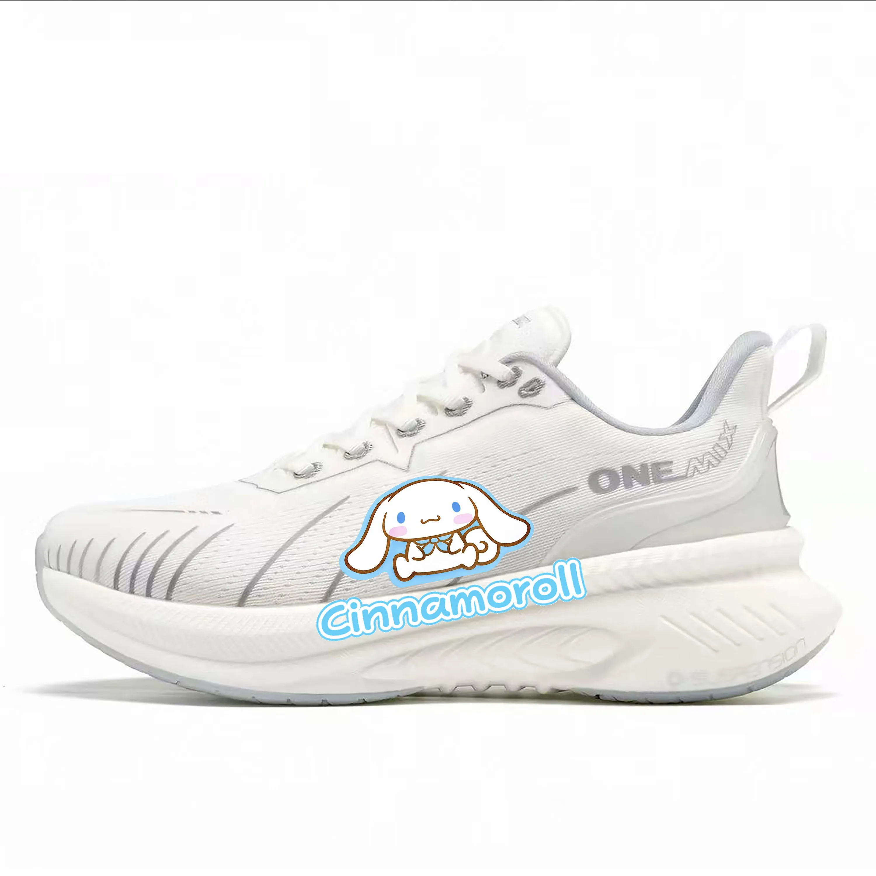

ONEMIX Sanrio Cinnamoroll Road Running Shoes Mens Womens Air Cushion Outdoor Sport Shoes Trainers Male Customized Couple Shoe