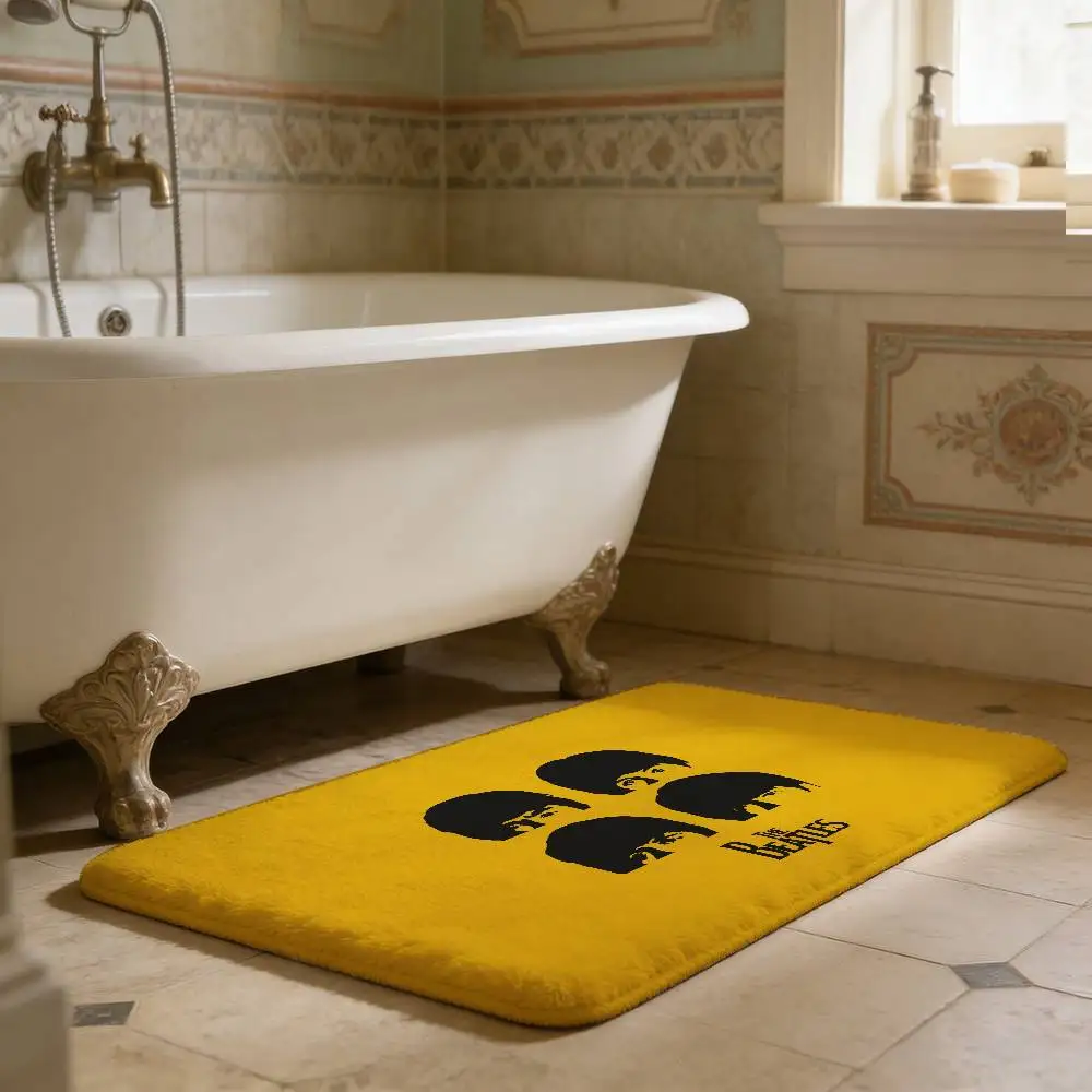 Rock The Beatles Kitchen Mat Cheaper Anti-slip Modern Living Room Balcony Printed Modern Home Decor