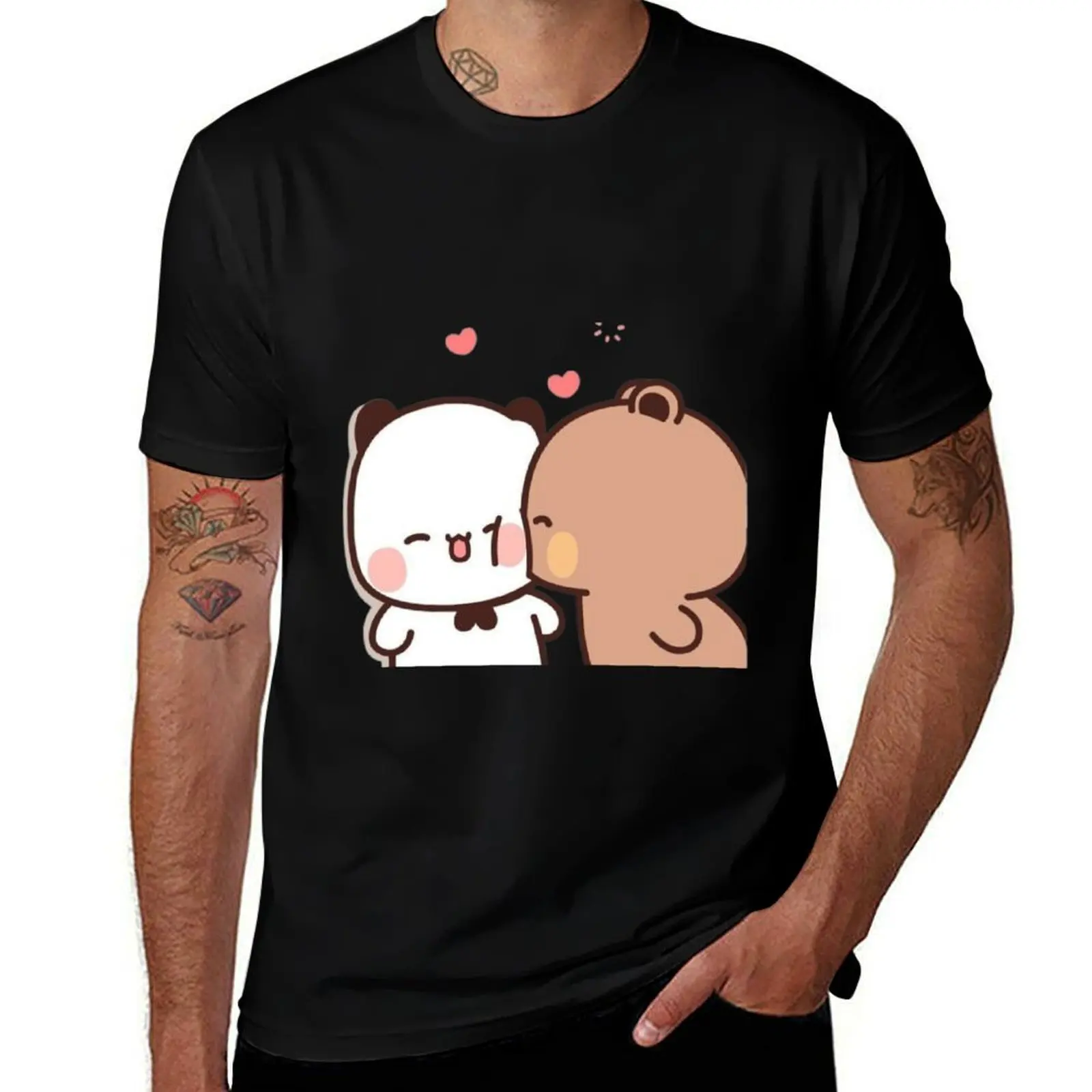 

bubu dudu T-Shirt baggy shirts football t shirt quick drying mens designer clothes