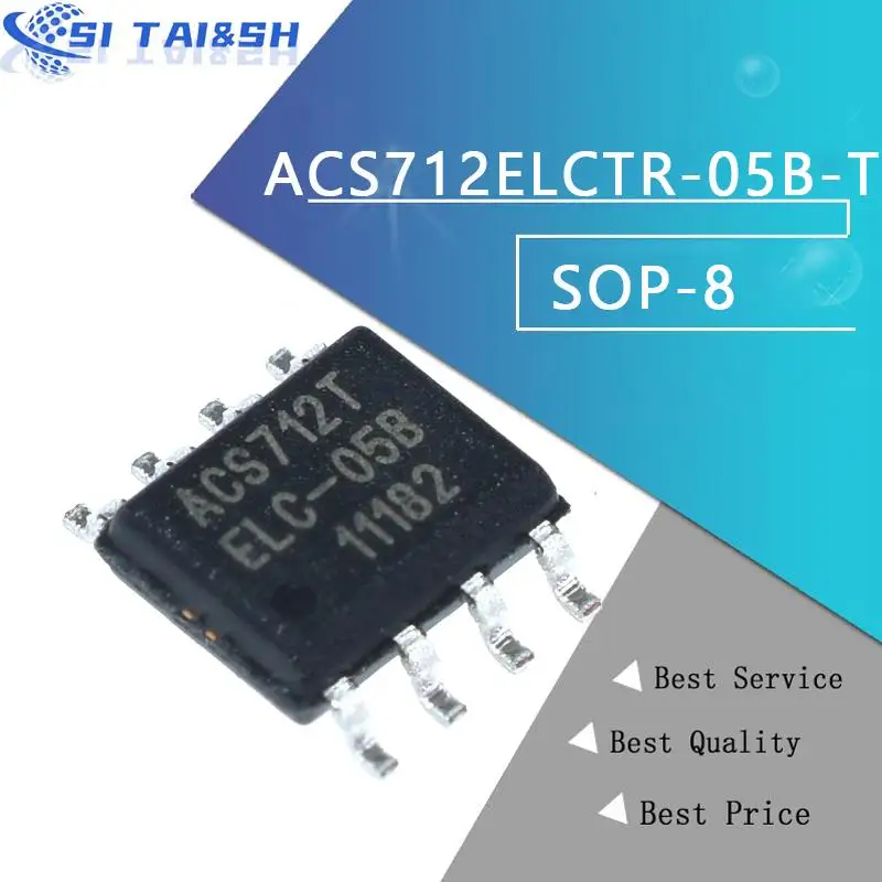 1PCS  ACS712ELCTR-05B-T/ACS712ELCTR-20A-T/ACS712ELCTR-30A  SOP8