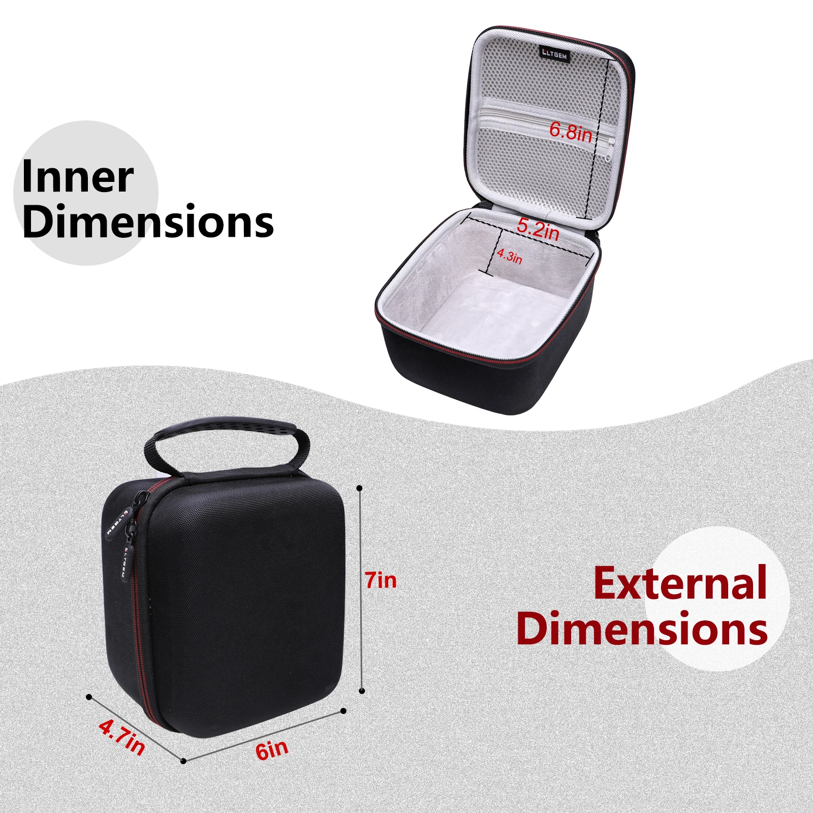 LTGEM EVA Hard Case for KODAK Slide Nscan Film and Slidescanner