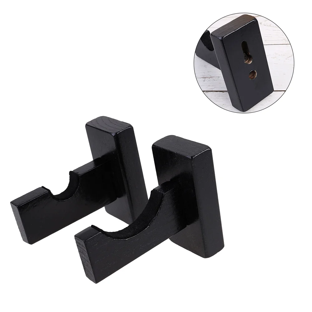 2 Pair Baseball Bat Stand Hockey Stick Wall Hanger Hook Rack Mounted Mounts Clothes Hanging Display Showcase