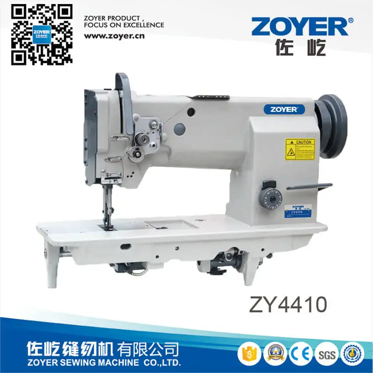 ZY4410 Zoyer Single Needle Heavy Duty Leather Compound Feed Lockstitch Sewing Machine