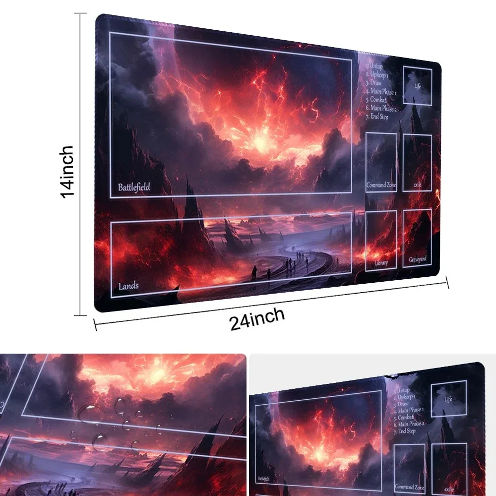 Magical Horizon - Board Board Game TCG Playmat Table Mat Game Ukuran 60x35 cm Mousepad