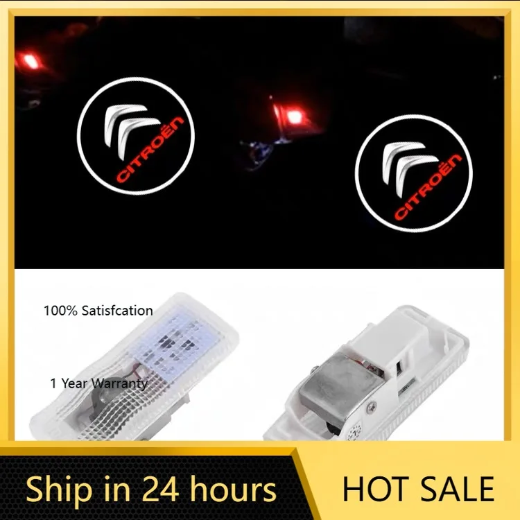 

2026 Горячая автомобильная наклейка, 2 шт., хорошее качество, автомобильные дверные фонари, светодиодный светильник для дверей автомобиля, проектор, сигнальная лампа, автомобильные аксессуары, Drop Sh