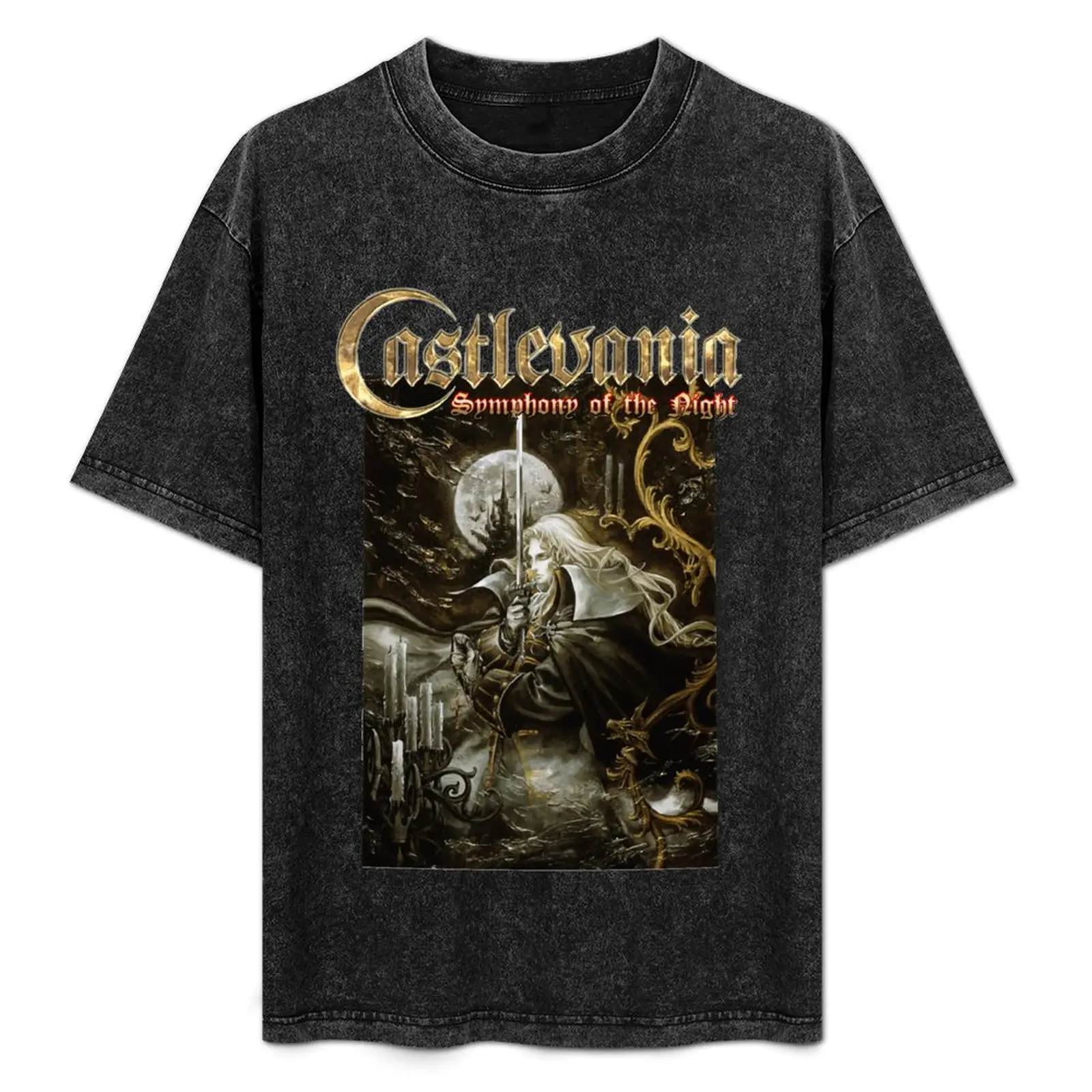 Castlevania Symphony of the Night T-Shirt graphic t shirts man clothes shirts graphic tees t shirts for men