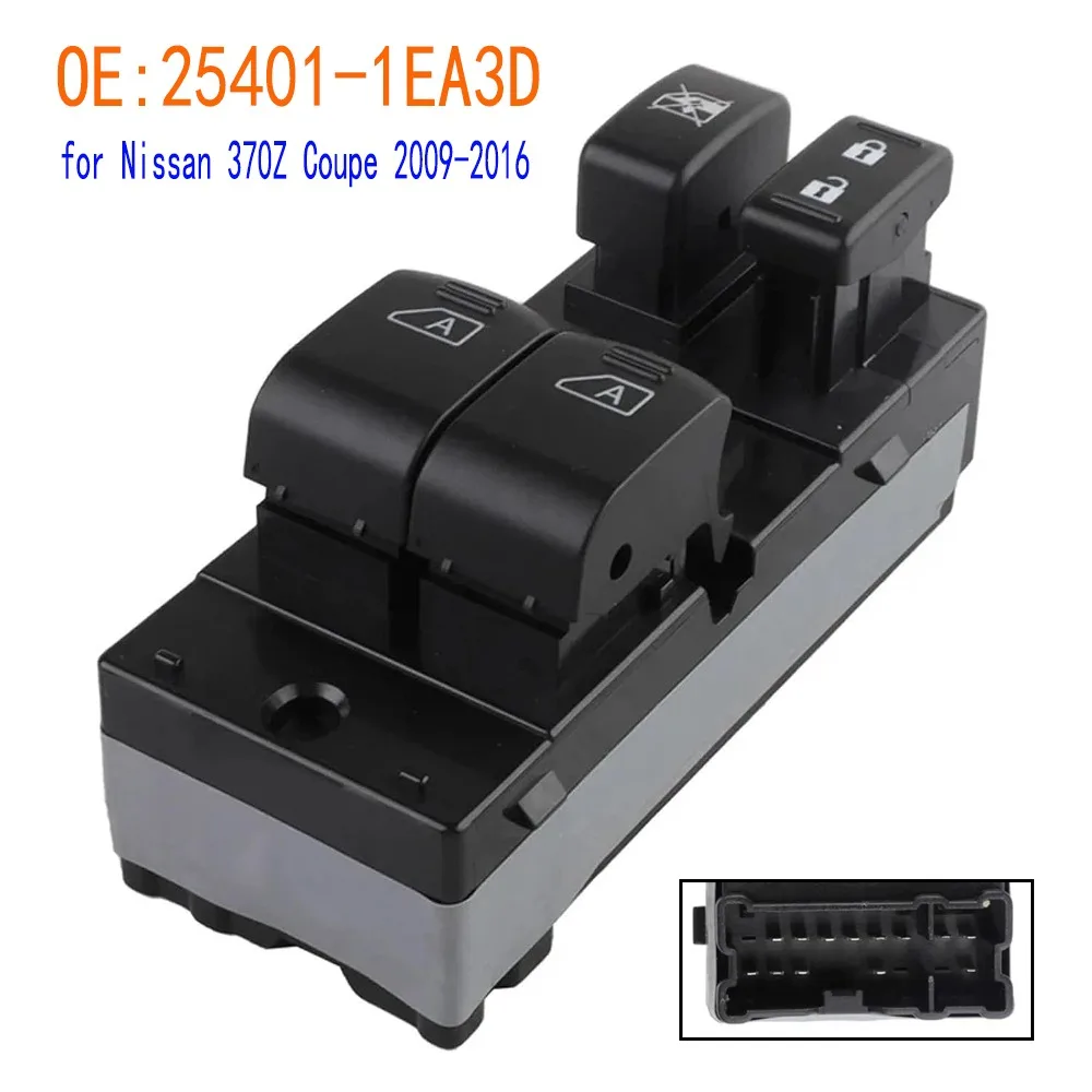 

Electric Power Window Switch Control Button Parts for Nissan 370Z Coupe 2009 2010 2011 2012 2013 2014 2015 2016 Car Accessories