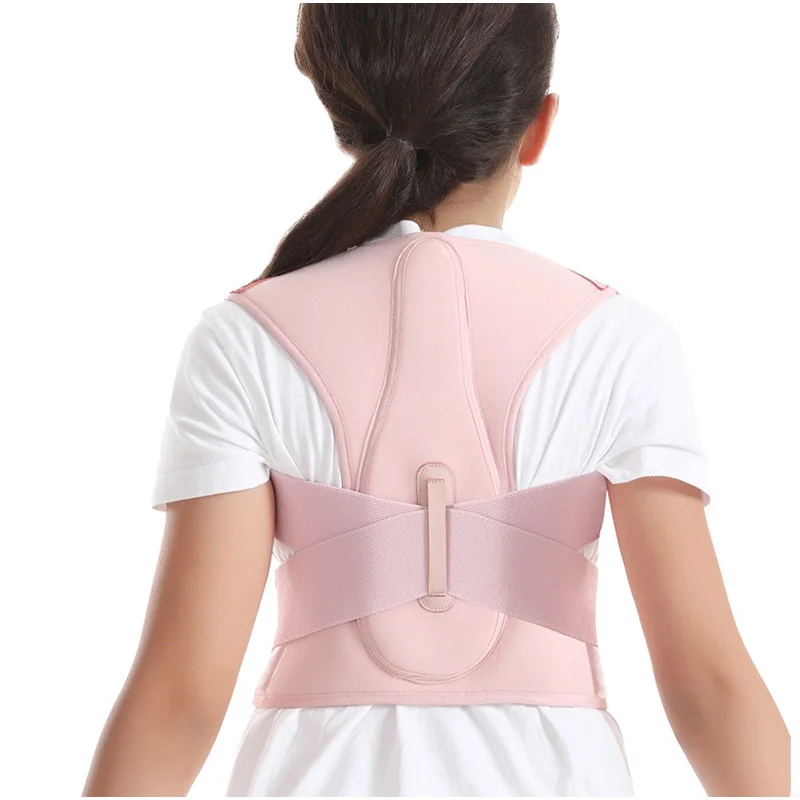 Children Back Posture Corrector Compression Shoulder Back Hunchback Correction Belts Adjustable Kids Spine Back Lumbar Support