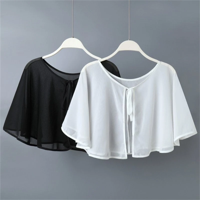 

E15F дышащий складной шифоновый шарф крышка для женщин на открытом воздухе приключения