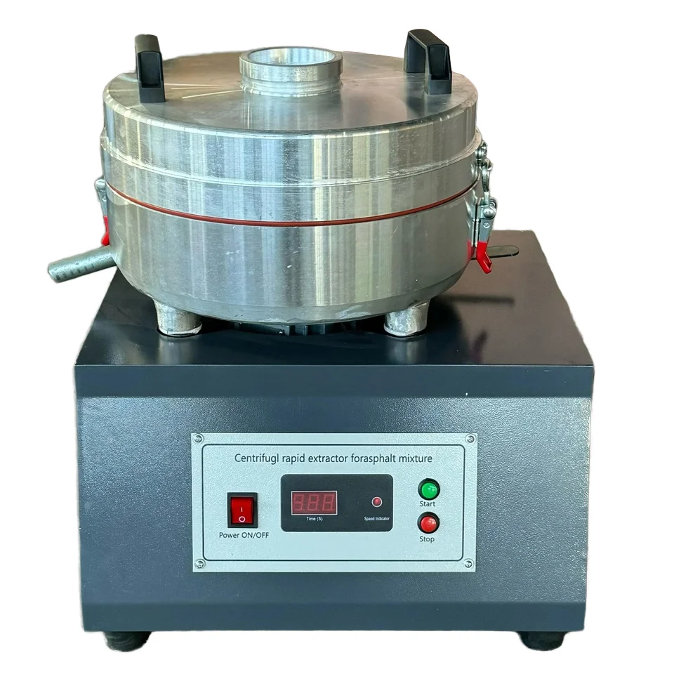 

250W Digital Display Centrifugal Asphalt Extractor Bitumen Extraction Equipment 220V 3600r/min Speed IP65 Protection Class OEM