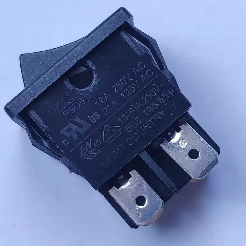 1~5pcs/lot Ship type power switch R9D8 quad 21A high current silver touch 15*21mm