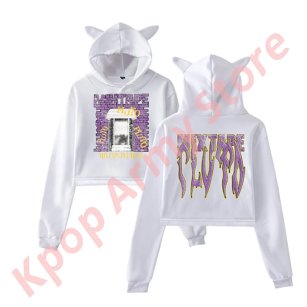 Future Mixtape Album Cover Logo Merch Pullover Female Cat Ears Hoodie Long Sleeve Top Women's Clothes