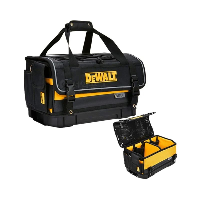 DEWALT DWST83540-1 TSTAK Rigid Covered Tool Bag 1680 Denier Fabric Customized Space Waterproof Independent Base Toolkit