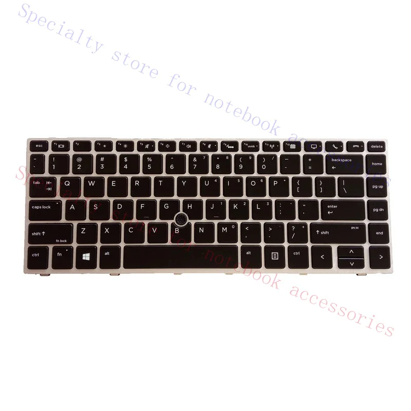 US Keyboard For HP EliteBook 840 G5 840 G6 846 G5 745 G5 G6 ZBook 14u G5 G6 L11307-001 3
