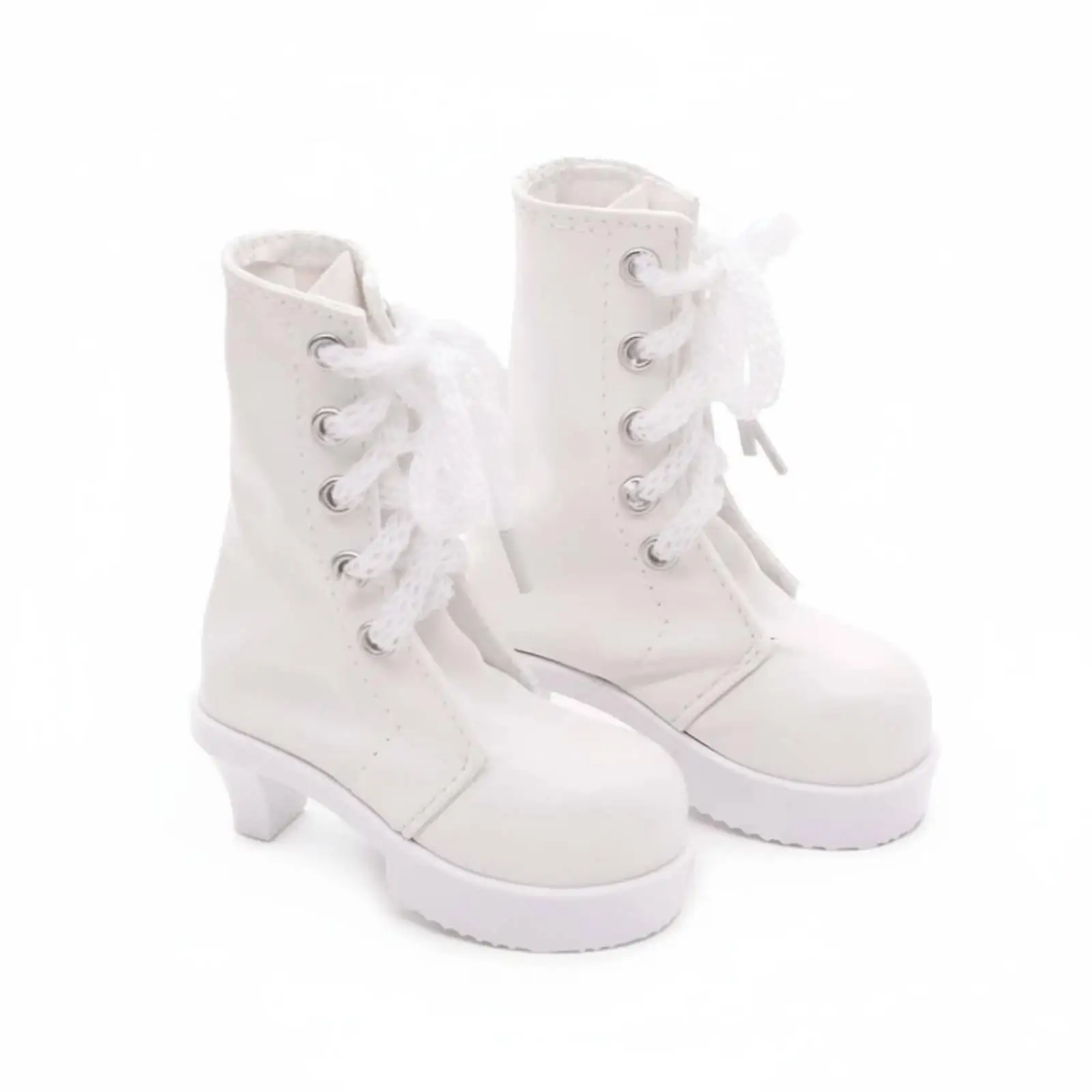 Doll Ankle Boots PU Leather 60cm Doll Shoes Fashionable Design Miniature Utility