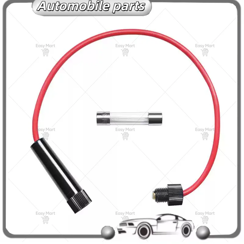 50PCS  5*20/6*30MM Fuse Holder With Wire, Fuse Holder, Fuse Sleeve With Spring, 0.3 Square