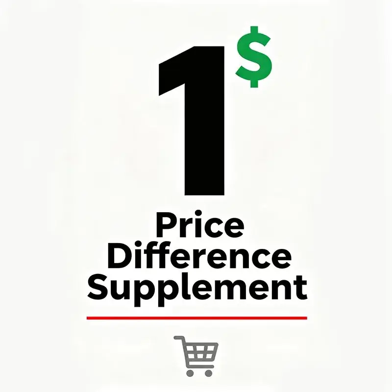 

1 US dollar make up the difference freight link do not order if not sent by customer service