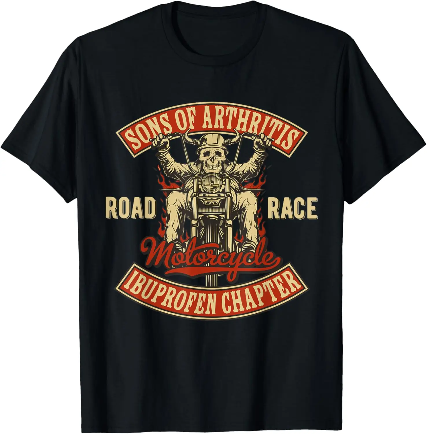 

Arthritis Biker Motorcycle gang T-Shirt Motorcycle
