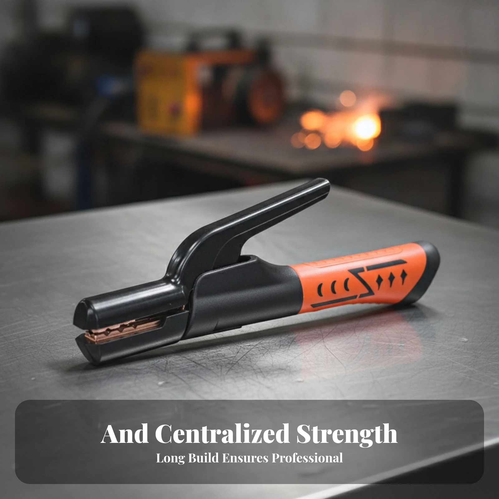 500A Soldering Clamp Insulated Handle Electric Soldering Clamp Metal Work Tool Secure Clamping Sturdy and Long-Lasting