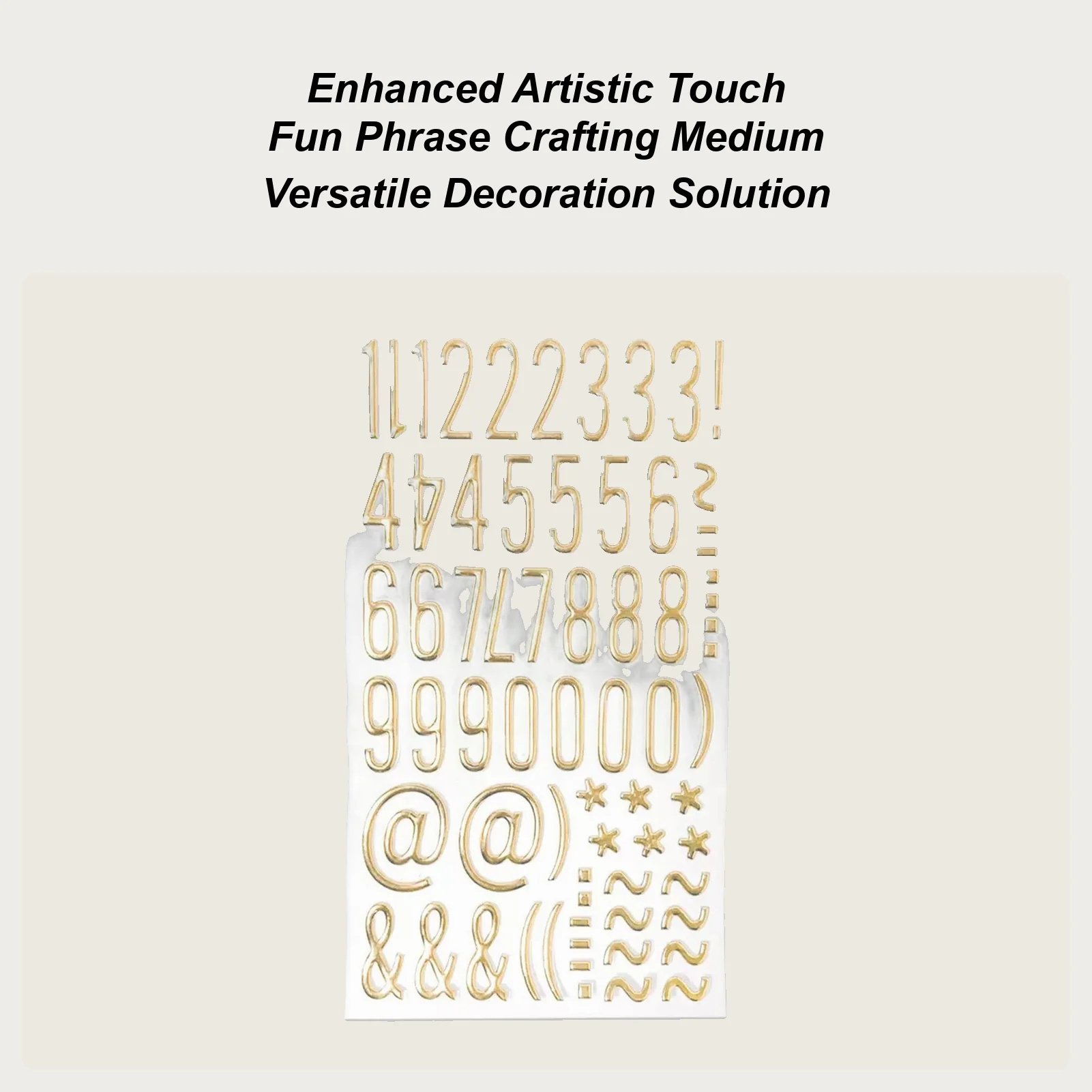 Letter Stickers Alphabet Number Art Making Decals Letter Stickers For Scrapbooking For Greeting Cards Containers Window Doors