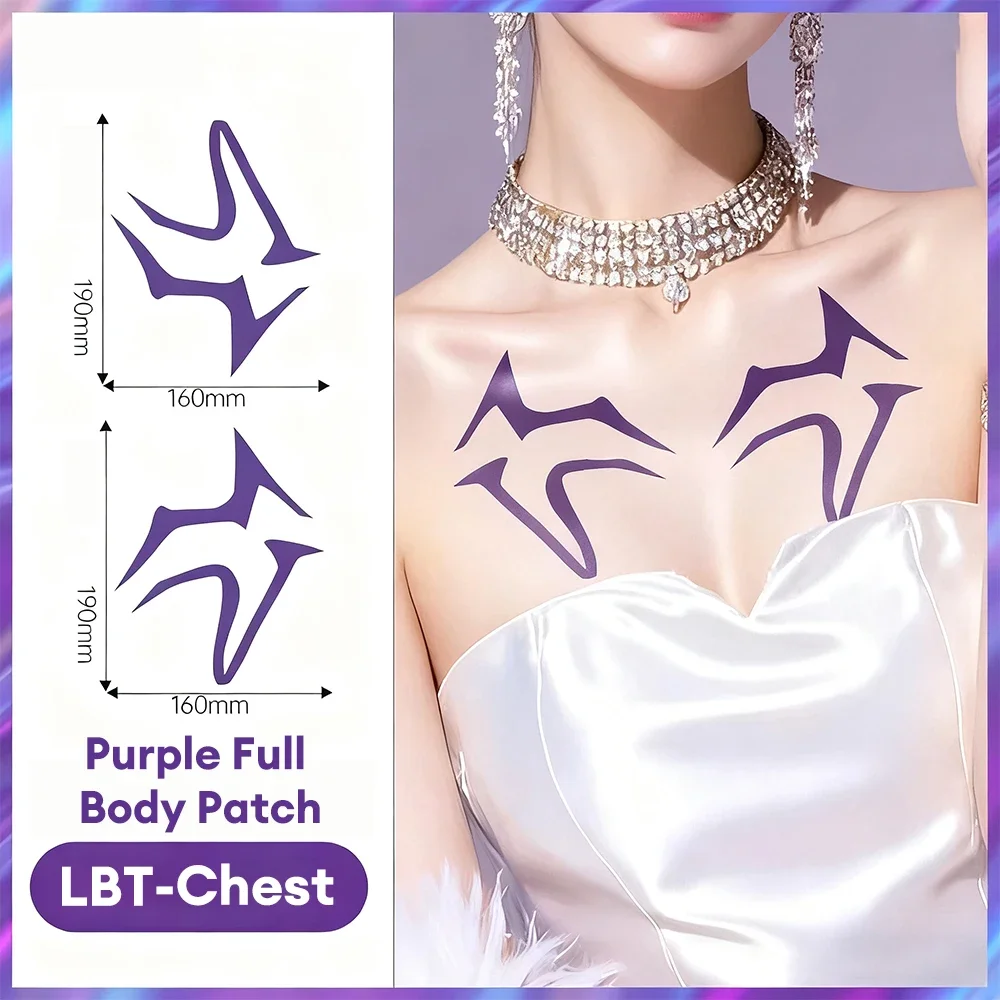 وشم مؤقت K-Pop Demon Hunters - مجموعة Rumi & Jinu للحفلات التنكرية والهالوين |   تصميمات HUNTR/X & Saja للأولاد