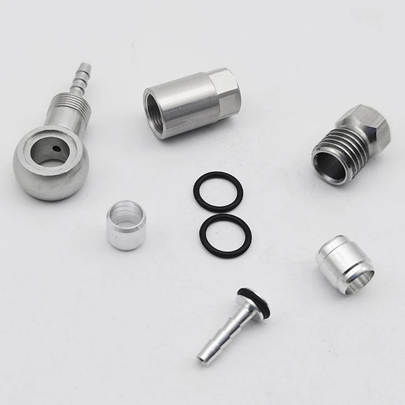 Olive Connector Set For FORMULA R1 R1R RR1 RX Olive Connector Insert Bicycle Oil Disc Caliper Straight Joint