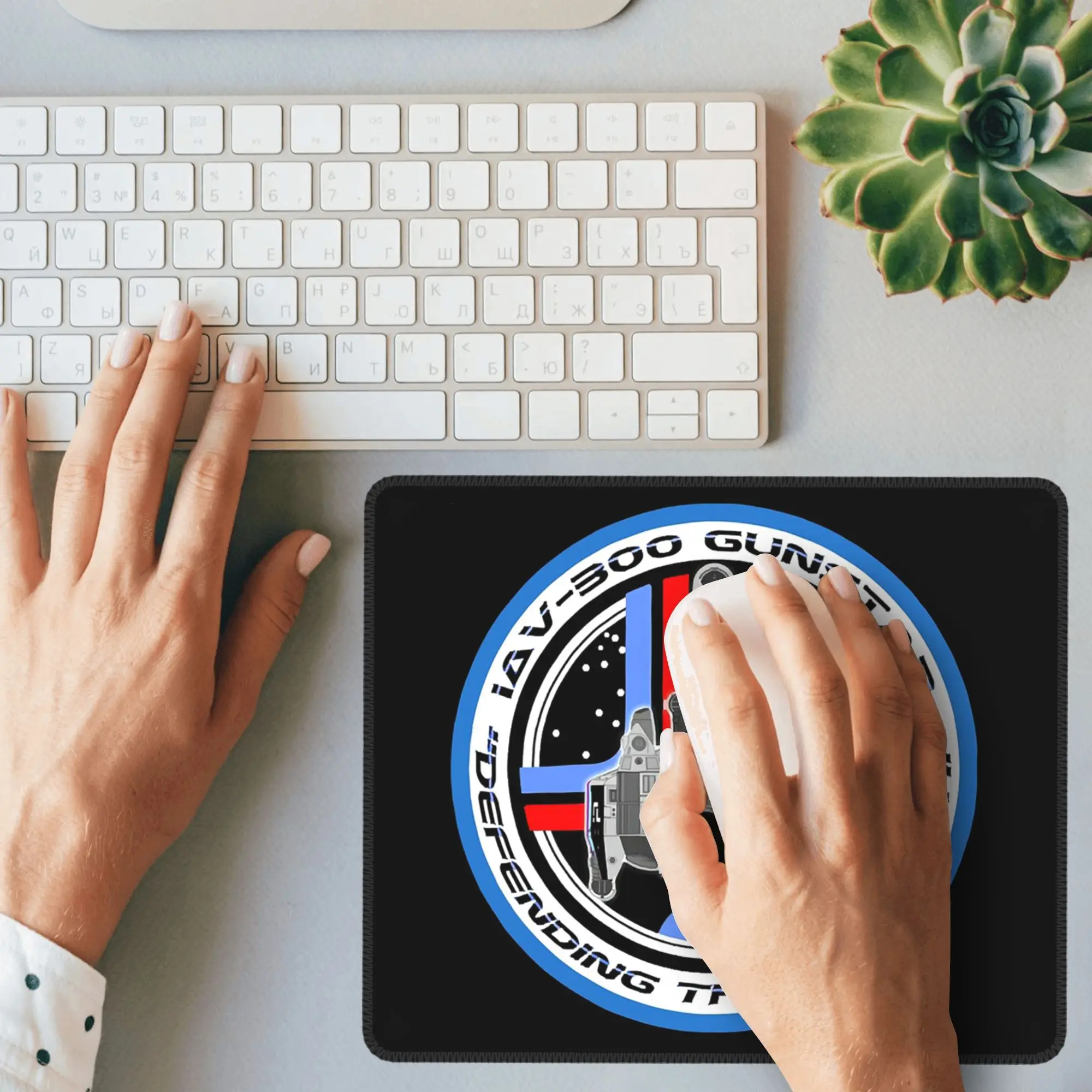 마지막 스타파이터 건스타 사랑해요 ﻿   마우스 패드 컴퓨터 키보드 마우스 매트 게이머 PC 노트북 책상 매트 사무실 테이블 매트