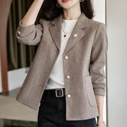 Long Sleeve 2025 New Arrivals Solid Outerwear Casual In Promotion Women's Blazers Korean Fashion Bring Female Coats and Jackets