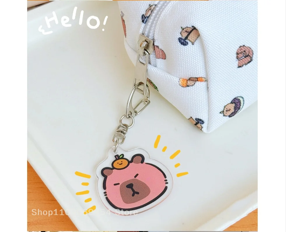 Charming Capybara Character Pencil Case – Great for Organizing School Stationeries