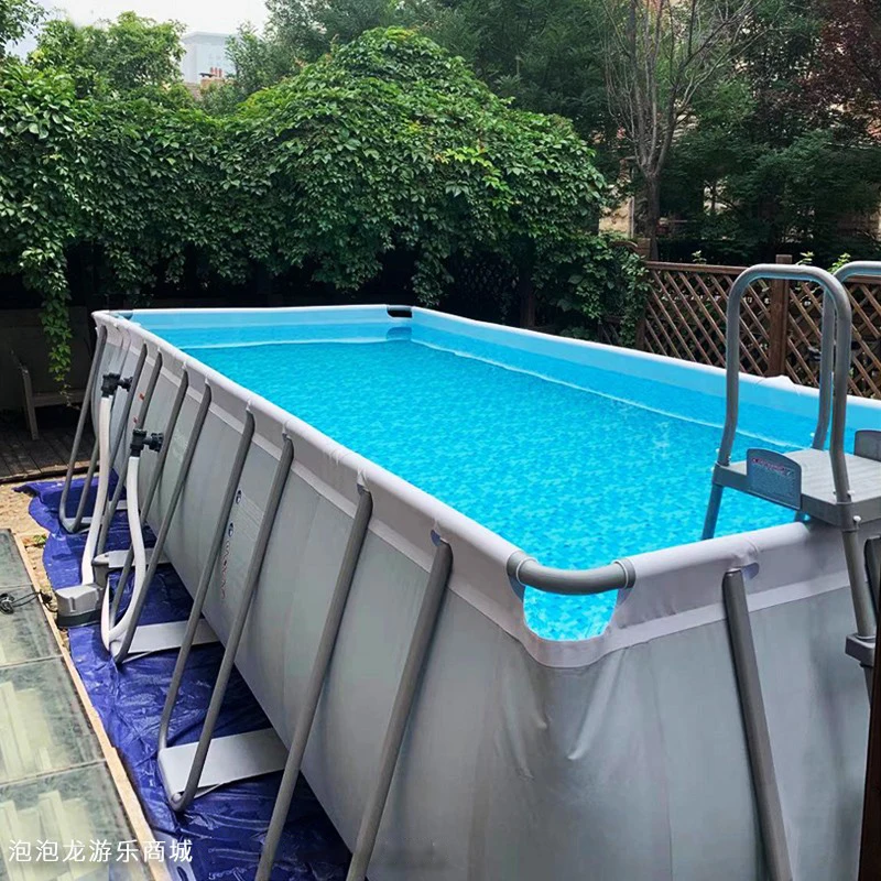 

Large swimming pool Children's home Thickened roof bracket Outdoor villa