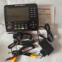 iBRAVEBOX V10 Finder Max Satellite TV Finder Signal Meter DVB-S/S2/S2X TV Receiver Sat Detector 4000mAh Battery 4.3inch Screen