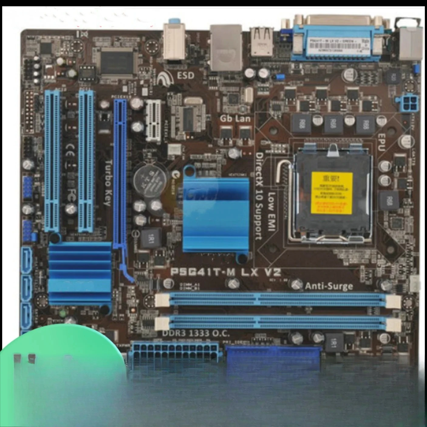 LGA 775 P5G41T-M LX V2 motherboard DDR3 8GB desktop motherboard PCI-E X16 VGA 100% test