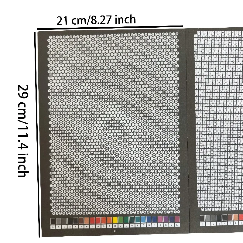 Adult Digital Coloring Book Featuring 32 Patterns Allowing Users To Color in According To The Corresponding Numbers Good Present