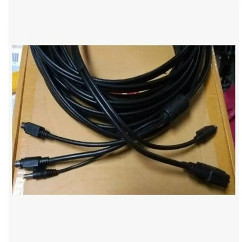 DB9 S‑Port to VISCA S+DC Camera Control Cable Suitable for K80 for Video Conference Camera