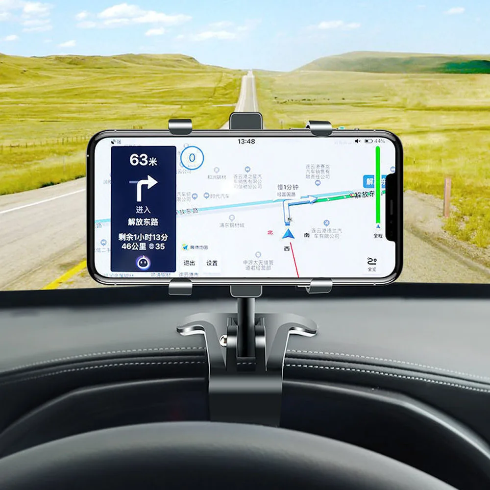 

1pc Support Telephone Voiture Holder Car Phone Holder 180-degree Stability And Non-slip Car Accessories