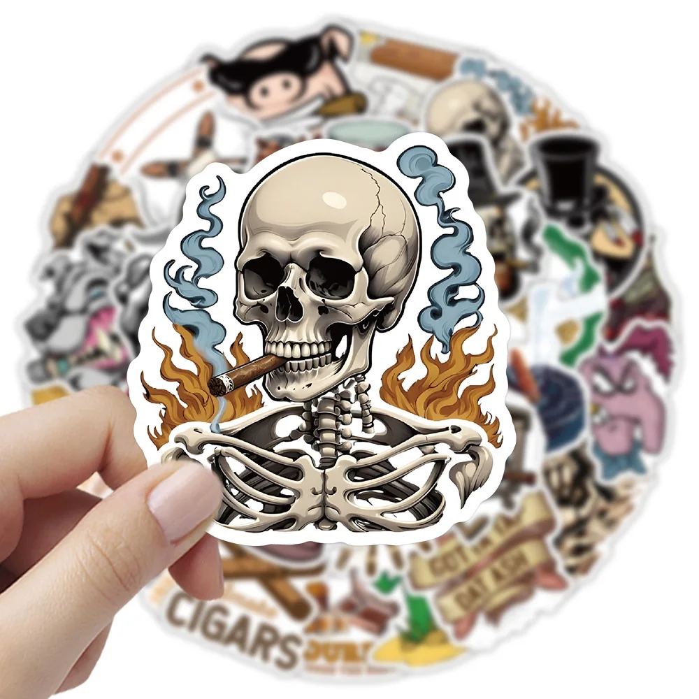 

10/30/54PCS Smoking Personalized Stickers Cool Creative Decoration Graffiti Waterproof Decals DIY Water Cup Phone Case Car