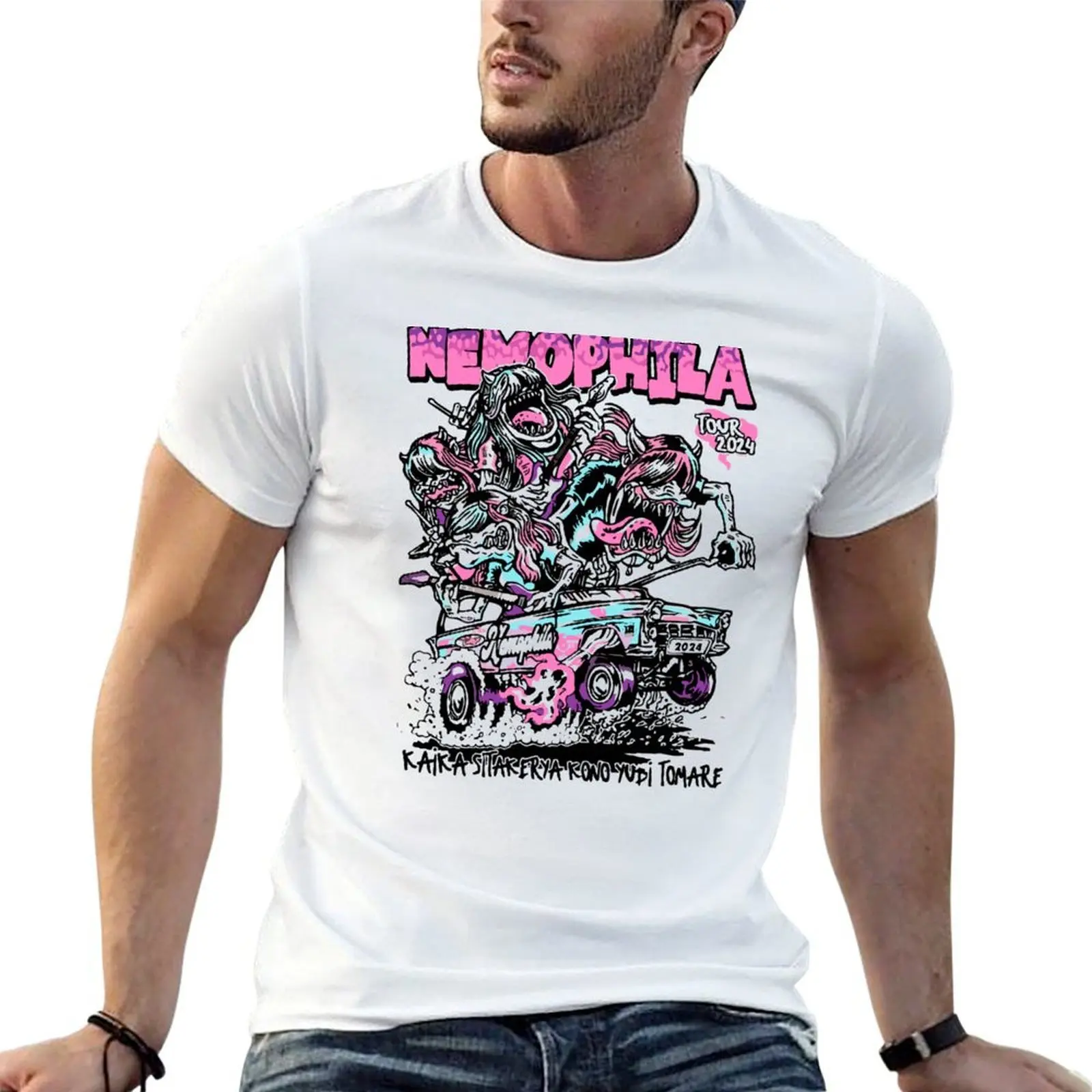 

Nemophila 2024 Tour T-Shirt t shirts for man pack white t shirt man plain t shirt personalised T-shirt