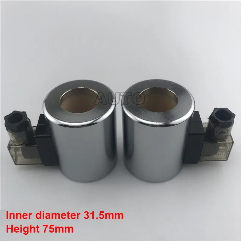 MFZ12-90YC MFB12-90YC Hydraulic Solenoid Valve Coil Electromagnet Coil  DC24V AC220V Inner Diameter 31mm Height 75mm