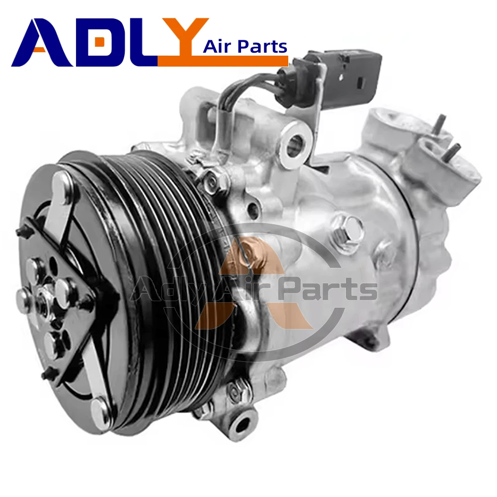 

SD6V12 Air Conditioning AC Compressor For VW Polo IV SKODA RAPID FABIA II 6RD820803 6R0820803B 6RD820803D 5U0820803F 1S0820803C