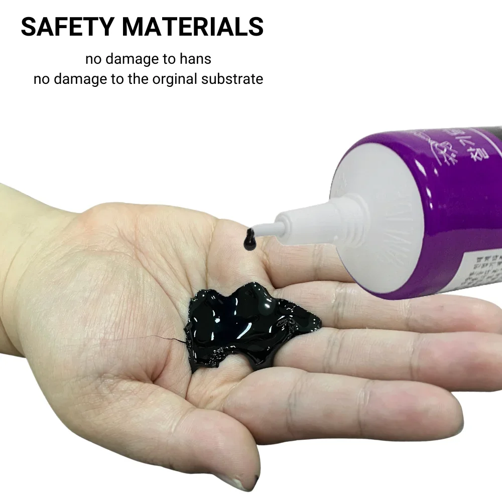 15ML 50ML 110ML Zhanlida Black Glue  Acrylic Friendly Phone Frame Case Repair Glue Low Corrosion Contact Adhesive