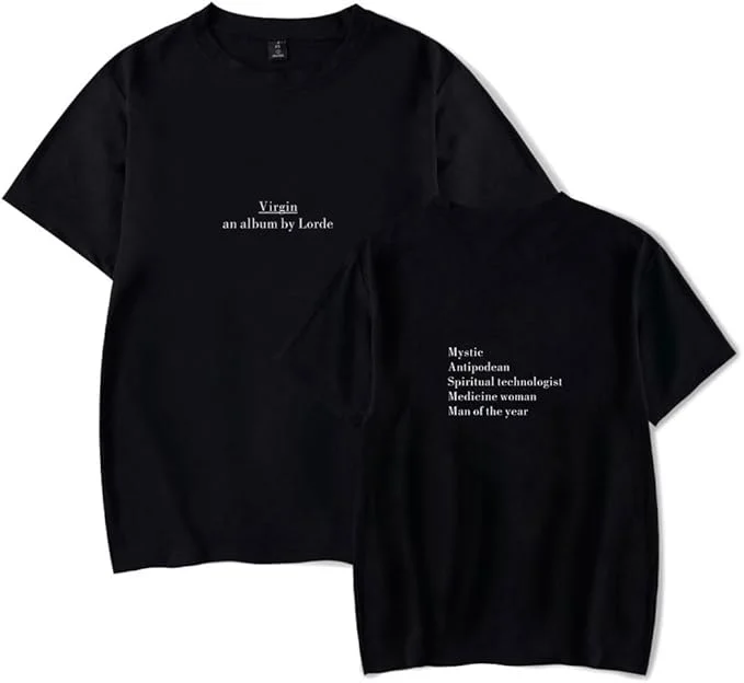 Lorde T-Shirt for Women/Men Unisex Summer Short Sleeve Tshirt Tee Fashion Streetwear
