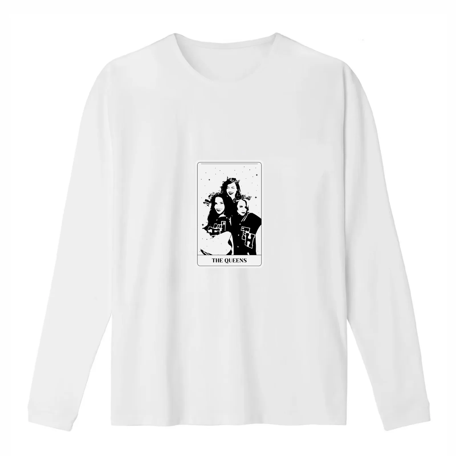 Drama Queens OTH Tarot Card T-Shirt Summer Casual Cotton Tee Oversized Streetwear Tops Vintage Graphic Print 100% Cotton