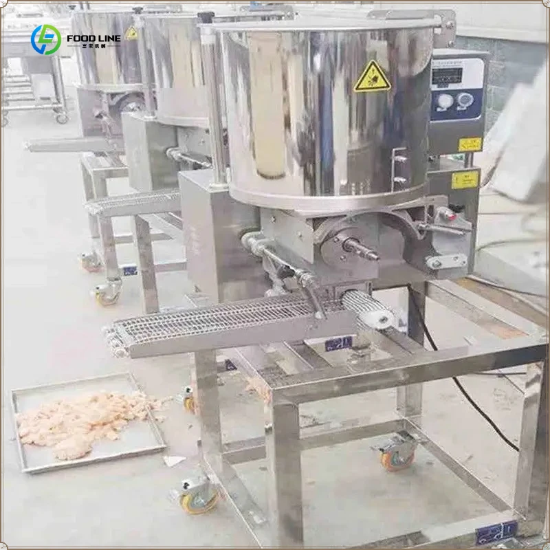 Industrial Meat Pie Product Making Machine Automatic Beef Patties Maker Machine Fish Meat Pie Forming Machine FL Customized