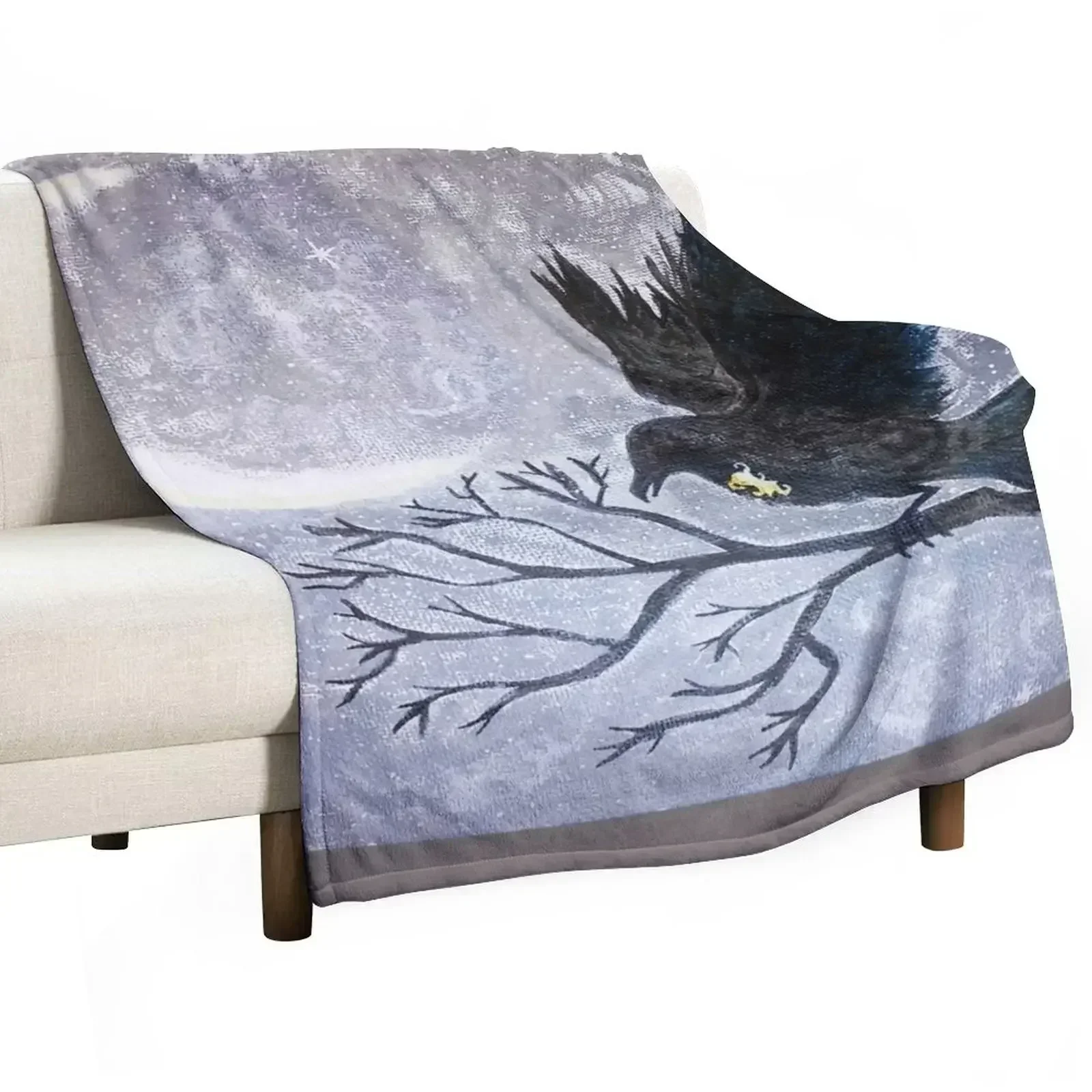 

Raven Keyhole Throw Blanket Designers Baby Moving For Decorative Sofa Blankets