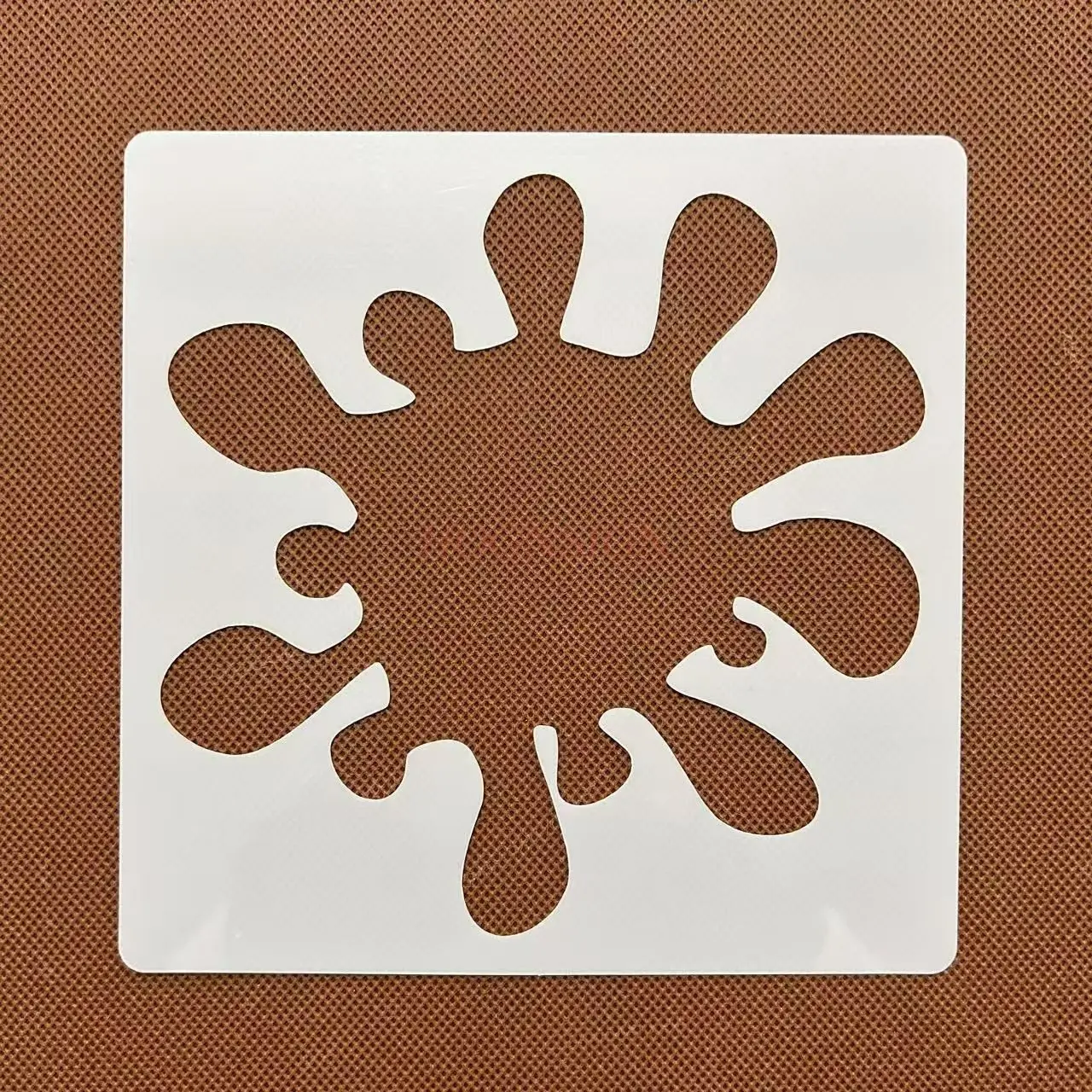 1 шт. капли воды, пятна воды, креативная полая графика, распылительная живопись, настенная живопись, граффити, пластиковая живопись